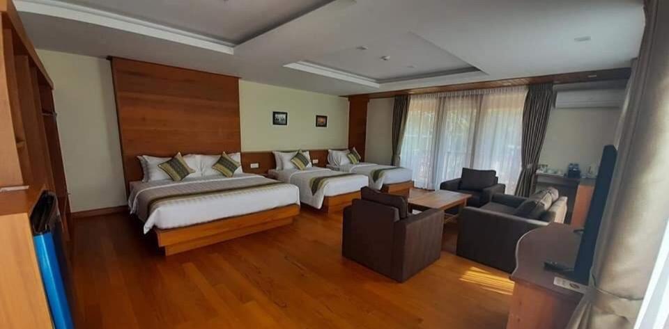 Ngapali Win Hotel Bagian luar foto