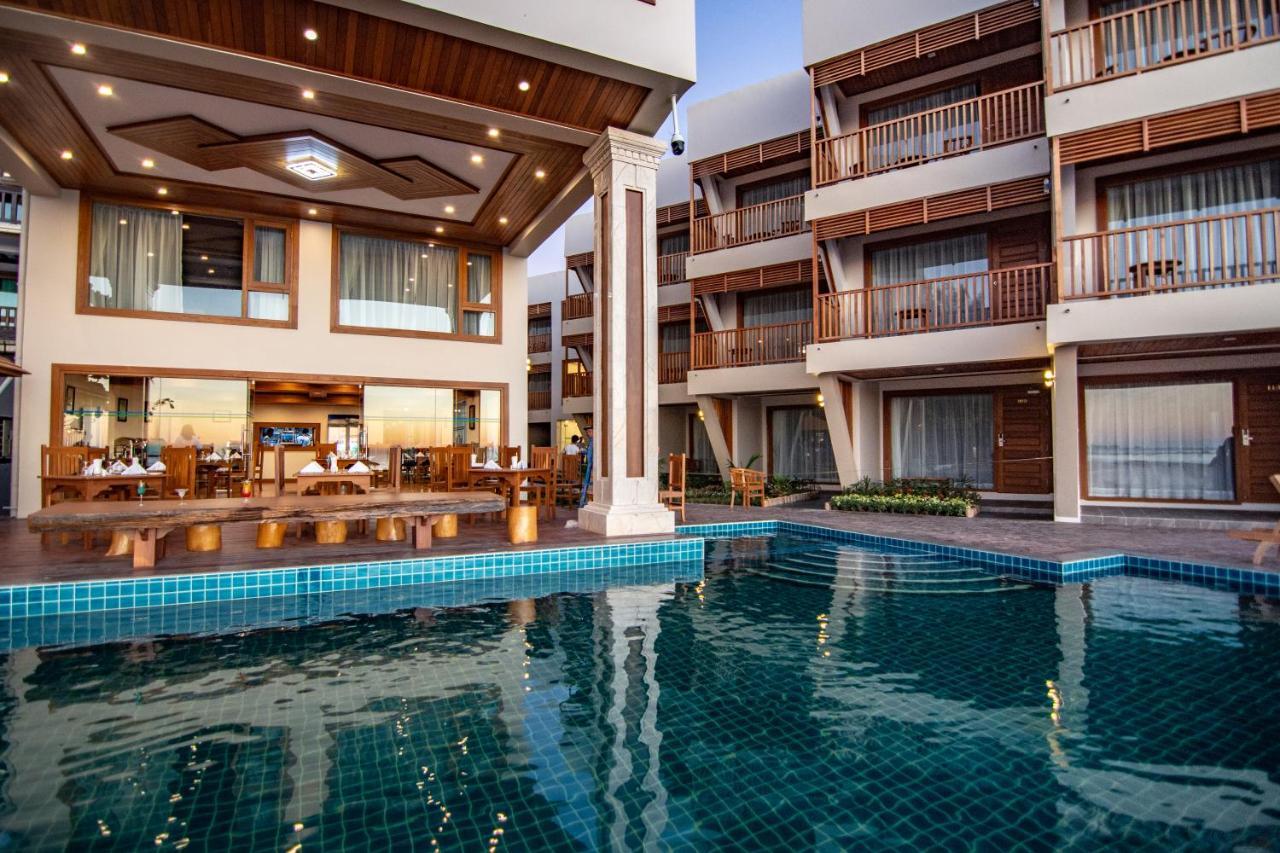Ngapali Win Hotel Bagian luar foto