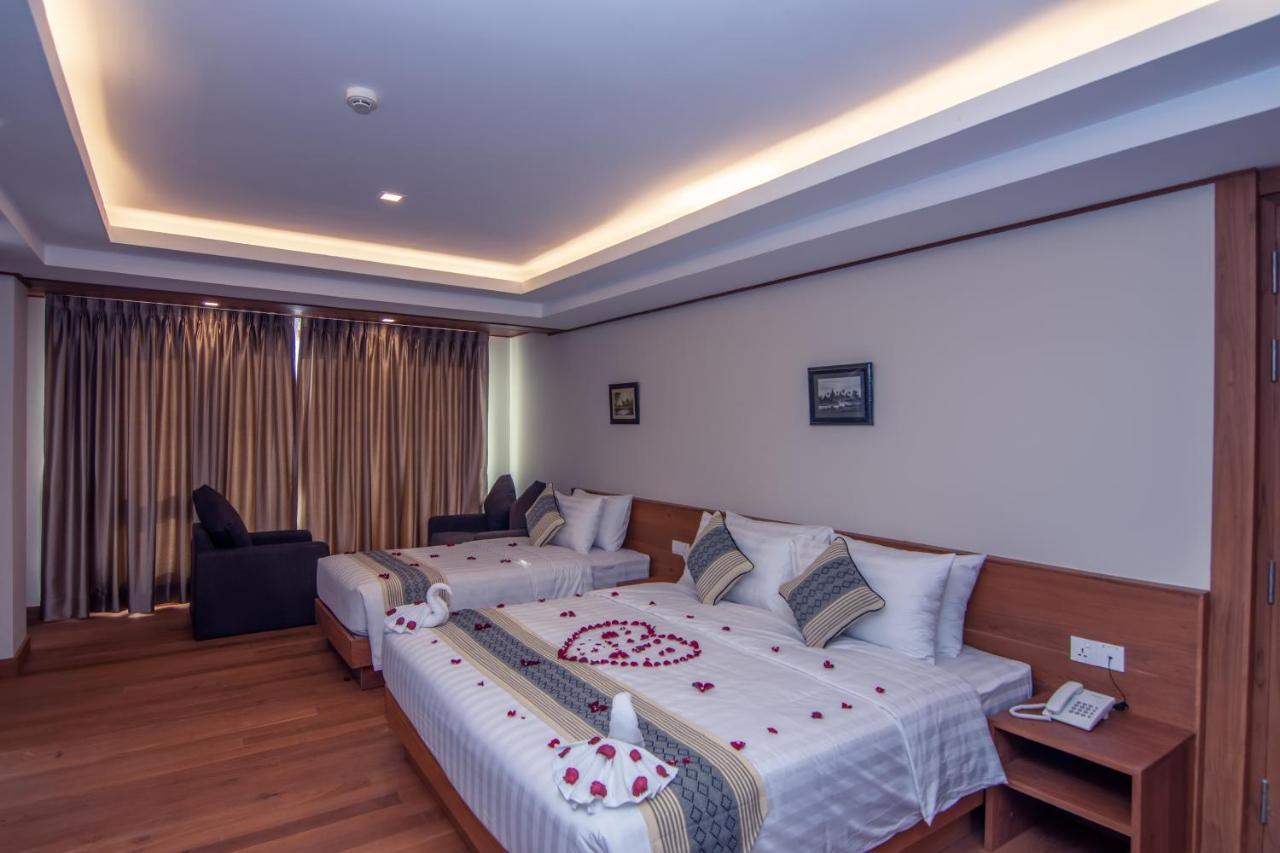 Ngapali Win Hotel Bagian luar foto